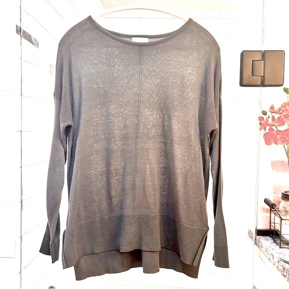 Altar’d State Lightweight Green/Grayish Sweater- Oversized Sz. S - Picture 1 of 6